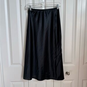 Calvin Klein Black Long Slip Small
